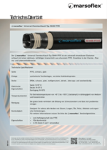 Markert Schlauchtechnik: Elastomer-Chemieschlauch PTFE
