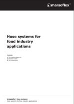 Markert_filtration Hose systems for food industry applications